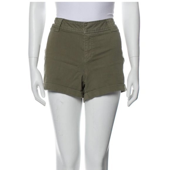 Tory Burch Army Green Mini Shorts - Make Me an Offer!  Size: 32 - Picture 1 of 12